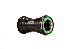ENDURO PREMIUM BOTTOM BRACKET BBRIGHT & PF30A TO 30MM CRANKS STAINLESS STEEL BLACK