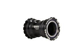 ENDURO PREMIUM BOTTOM BRACKET PF30 TO BB30 CRANKS STAINLESS STEEL BLACK