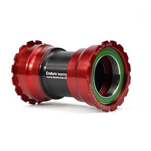ENDURO PREMIUM BOTTOM BRACKET PF30 TO BB30 CRANKS XD-15 PRO RED
