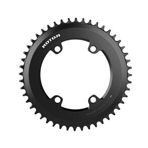 ROTOR ROTOR CHAINRING AERO ROUND BCD110X4 52T(36) OUTER BLACK