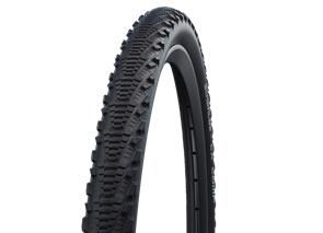 SCHWALBE TYRE CX COMP 700 X 35 / 28 X 1.35 ACTIVE WIRE SBC K-GUARD TUBE-TYPE HS369 BLACK