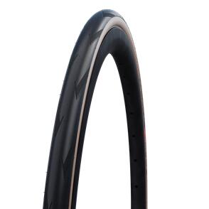 SCHWALBE TYRE PRO ONE 700 X 28 EVOLUTION FOLDING ADDIX RACE V-GUARD TUBE-TYPE E-25 HS493A TRANSPARENT SIDEWALL
