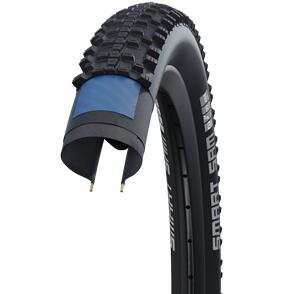 SCHWALBE SMART SAM 27.5X2.1 PERF WIRE ADDIX TUBE-TYPE HS476 BLACK