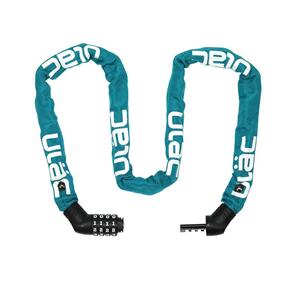 ULAC LOCK STREET FIGHTER CHAIN HARDENED STEEL COMBO 5MM X 100CM TEAL