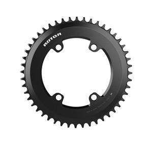 ROTOR ROTOR CHAINRING 1X ROUND BCD110X4 40T BLACK