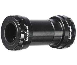 ROTOR ROTOR BOTTOM BRACKET BB4224 BB30 FOR 24MM CRANKS STEEL BLACK