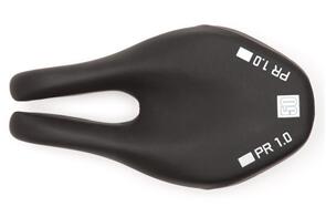 IMS SADDLE PR 1.0 BLACK L-245 / W-130 SATIN STEEL RAILS