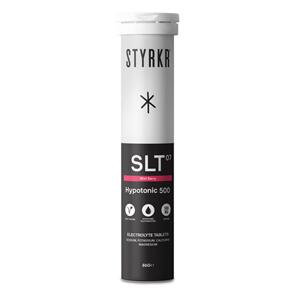 STYRKR STYRKR ELECTROLYTE SLT07 HYPOTONIC 500 MILD BERRY QUAD-BLEND EFFERVESCENT TABLETS - TUBES 6 BOX