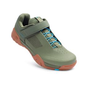 CRANKBROTHERS SHOES MALLET E SPEEDLACE GREEN / BLUE GUM OUTSOLE