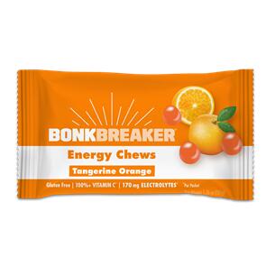 BONK BREAKER ENERGY CHEWS TANGERINE ORANGE 1 BOX WITH 10X 50G PACKS