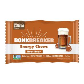 BONK BREAKER ENERGY CHEWS ROOT BEER 1 BOX WITH 10X 50G PACKS