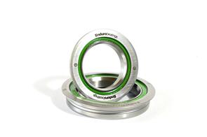 ENDURO ENDURO HEADSET MAXHIT 1.125/1.5 INCH ZERO-STACK ZS44/ ZS56 440C STAINLESS STEEL - SILVER CAPS
