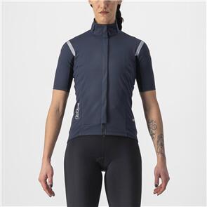 CASTELLI JACKET GABBA ROS 2 WOMEN'S SAVILE BLUE/SOLVER REFLEX