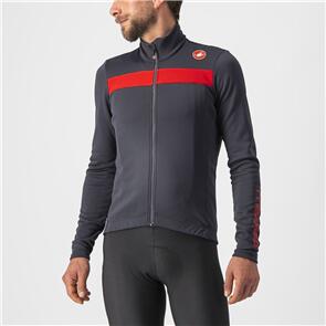 CASTELLI JERSEY PURO 3 FZ RED/BLACK REFLEX 