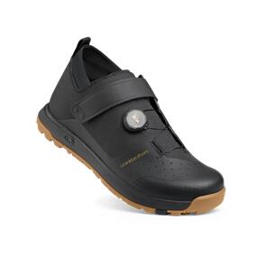 CRANKBROTHERS SHOES MALLET TRAIL BOA BLACK / GOLD GUM OUTSOLE