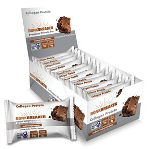 BONK BREAKER PROTEIN BAR DOUBLE FUDGE BROWNIE 12CT CARTON