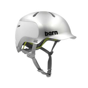 BERN HELMET WATTS 2.0 MIPS METALLIC SILVER TONAL