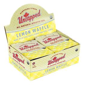 UNTAPPED WAFFLES LEMON WAFFLE  BOX OF 16 30G