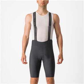 CASTELLI BIBSHORT ESPRESSO DARK GRAY