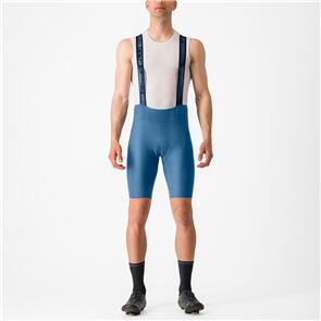 CASTELLI BIBSHORT ESPRESSO STEEL BLUE