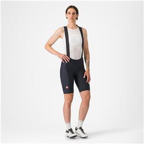 CASTELLI WOMENS BIBSHORT ESPRESSO DT BIBSHORT BLACK