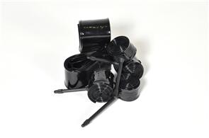 TPU TUBE BLACK 700 X 40/55 PRESTA 60MM