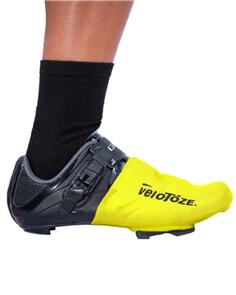 VELOTOZE TOE COVERS VIZ- YELLOW ONE SIZE