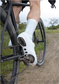 VELOTOZE SHOE COVERS TALL SILICONE WITH SNAPS BLACK