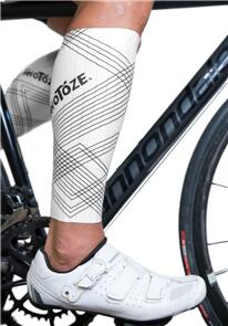 VELOTOZE LEG SLEEVES AERO WHITE 