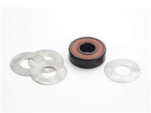 ENDURO MAXGUARD STIANLESS STEEL BEARING SHIELD  10 X 24 X 0.2 MM  FOR 6000 & 3000 BEARINGS 4PCS