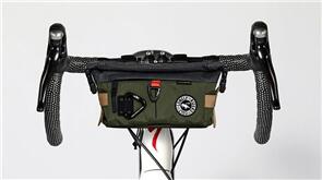 ULAC HANDLEBAR BAG COURSIER JAGER  3.0L WITH CARABINER - MOSS