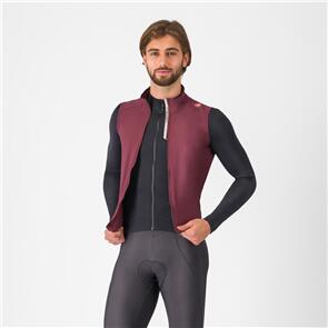 CASTELLI VEST ESPRESSO DEEP BORDEAUX