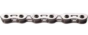 YBN CHAIN TRACK 1 SPEED MK747SL-S2 SILVER 102L W/ SPRING-CLIP LINK