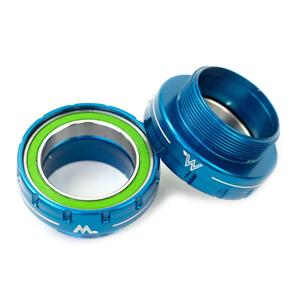 WHITE INDUSTRIES BOTTOM BRACKET BSA 68/73 TO DUB CRANKS 440C STAINLESS STEEL  BLACK