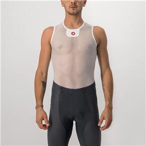 CASTELLI BASELAYER CORE MESH 3 SLEEVELESS WHITE