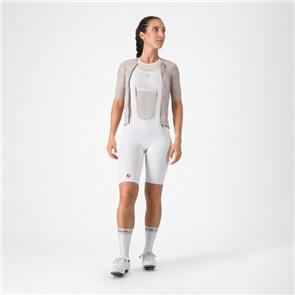 CASTELLI BIBSHORT FREE AERO RACE S WOMEN'S WHITE