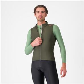 CASTELLI VEST ESPRESSO DEEP GREEN
