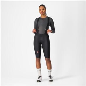 CASTELLI BIBSHORT OMLOOP THERMAL DT WOMEN'S BLACK