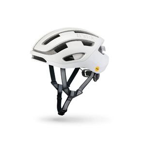 FIZIK HELMET KUDO WHITE + REAR LIGHT