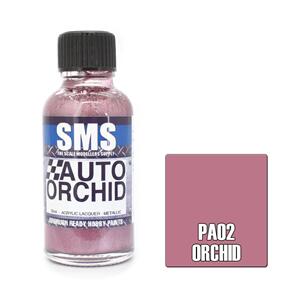 SMS AIRBRUSH PAINT 30ML AUTO COLOUR ORCHID SCALE MODELLERS SUPPLY