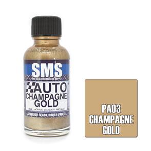SMS AIRBRUSH PAINT 30ML AUTO COLOUR CHAMPAGNE SCALE MODELLERS SUPPLY