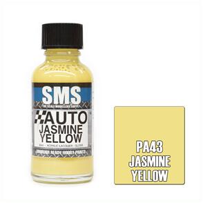 SMS AIR BRUSH PAINT 30ML JASMIN YELLOW ACRYLIC LACQUER SCALE MODELLERS SUPPLY