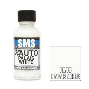 SMS AIR BRUSH PAINT 30ML PALAIS WHITE ACRYLIC LACQUER SCALE MODELLERS SUPPLY