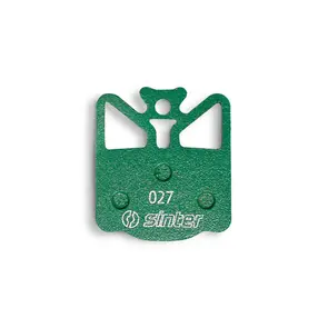 SINTER CAMPAGNOLO BRAKE PAD, 1 PAIR, RACE GREEN