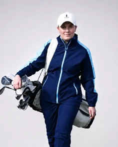 PROQUIP WOMENS PAIGE RAIN JACKET NAVY BLUE