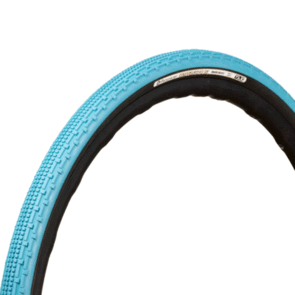 PANARACER GRAVELKING SK TUBELESS COMPATIBLE 700 X 43C FOLDING BEAD TURQUOISE BLUE/BLACK