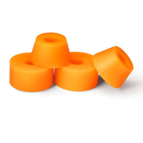 PARIS SKATEBOARD TRUCKS STREET BUSHINGS 93A - ORANGE - 2 BARREL & 2 CONE PACK