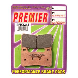 PREMIER BRAKE PADS RPHX342 RACING SINT BRONZE/TUNGSTEN/MOLY