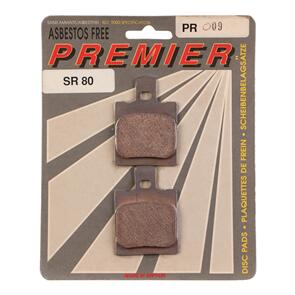 PREMIER BRAKE PADS FULL SINTERED MOTO X PBPR09