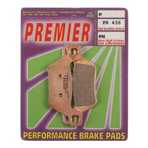 PREMIER BRAKE PADS FULL SINTERED MOTO X KYMCO ATV FNT PBPR436